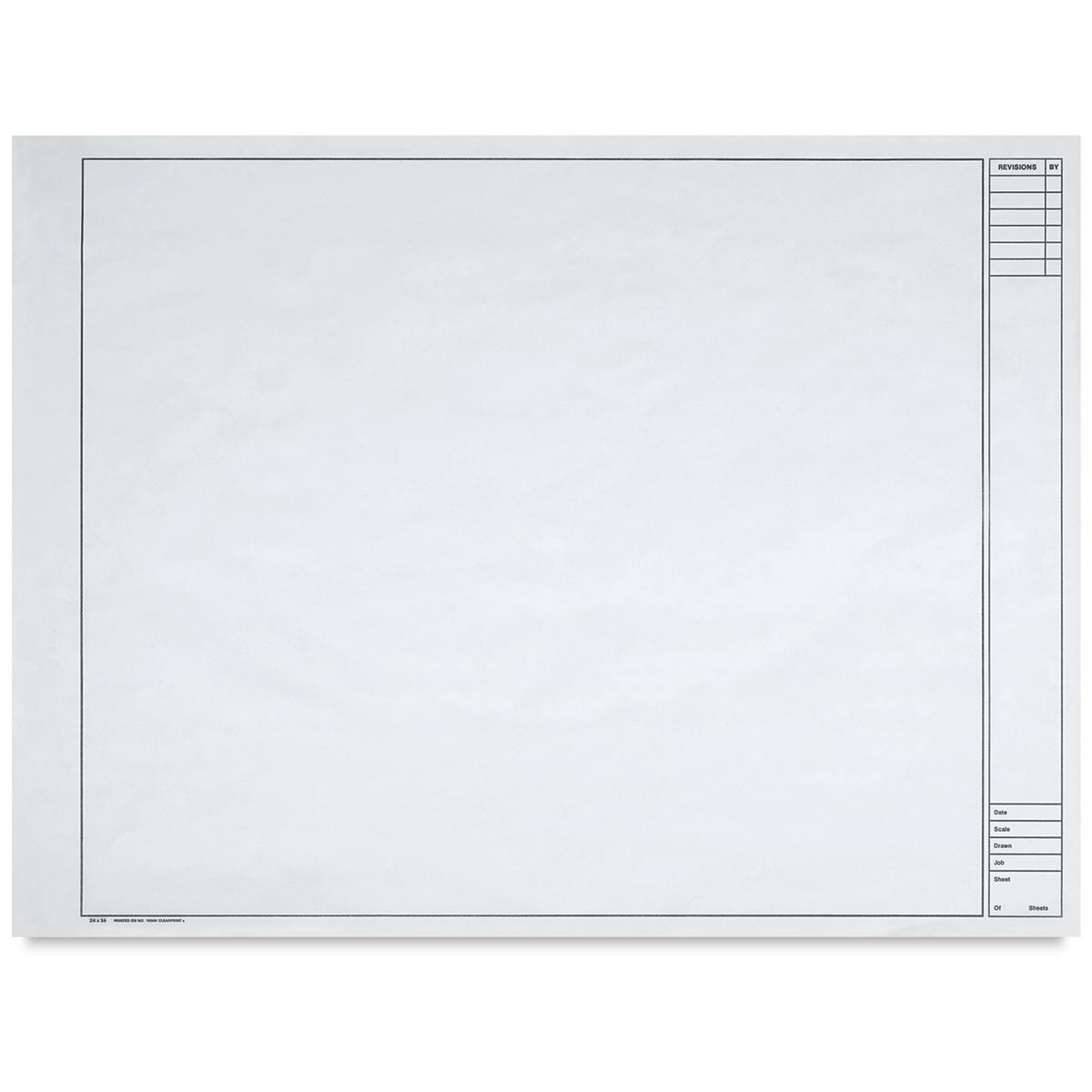 Clearprint Vellum 100 Shts 24x36 Z8766