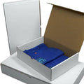 White Tuck Top Box 9 inch x 4 inch x 3 inch, Quantity: 100 D713