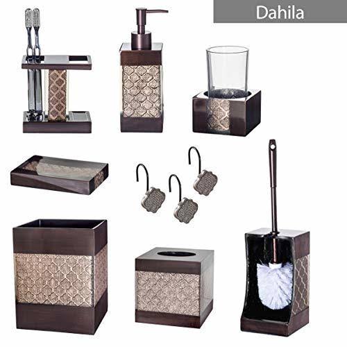 Dahlia Bathroom Trash Can Q57997