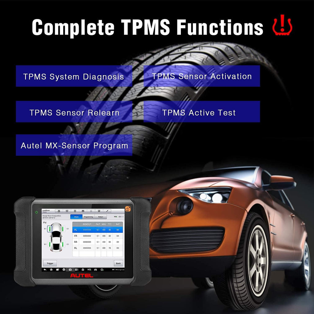 Automotive Diagnostic Scan Tool with Full TPMS Functions V8156