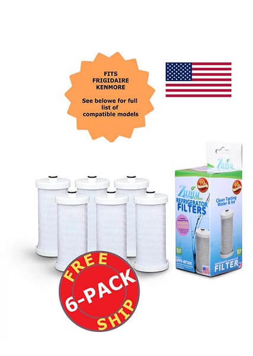 6 Pack Water and Ice Filter Q858