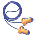 Lt-30 Laser Trak Single-Use Earplugs, Corded, 32nrr, Orange/blue, 100 Pairs A4458