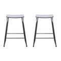 Charcoal Backless Counter Stool, 2 pack G75643