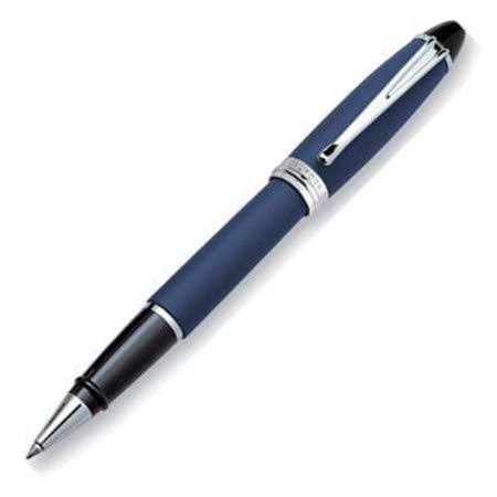 Satin Blue Rollerball Pen O4909