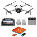 Folding Mini-Drone with 4K HDR Video Camera, 2 Extra Intelligent Flight Batteries Plus O493
