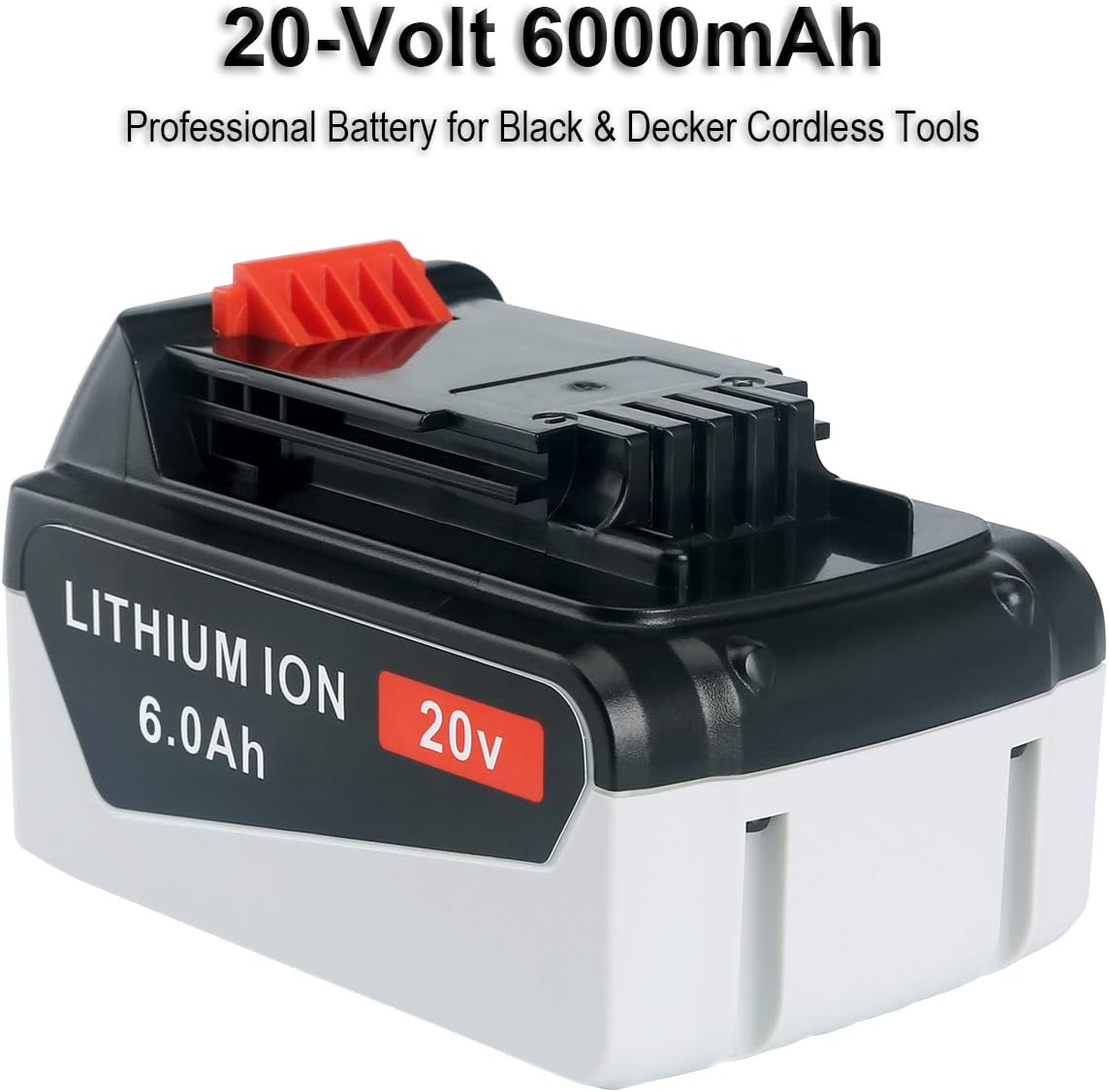 2Pack 20V MAX 6.0Ah Lithium Battery W7254