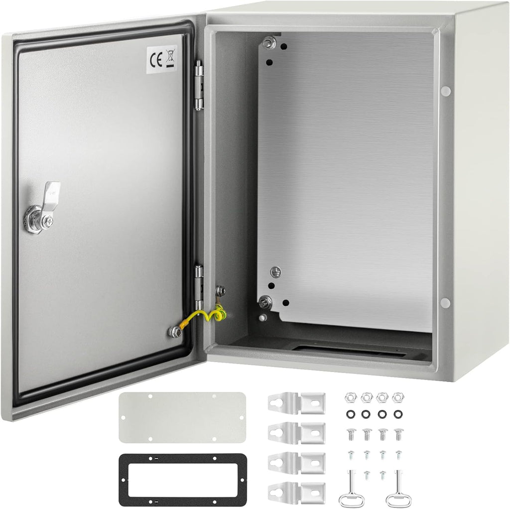 16 x 16 x 8'' NEMA 4X Steel Electrical Box with Mounting Plate T915097