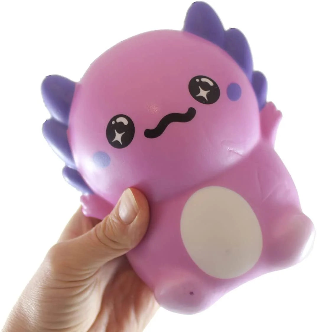 Large 6" Axolotl Slow Rise Squishy Toys A7561