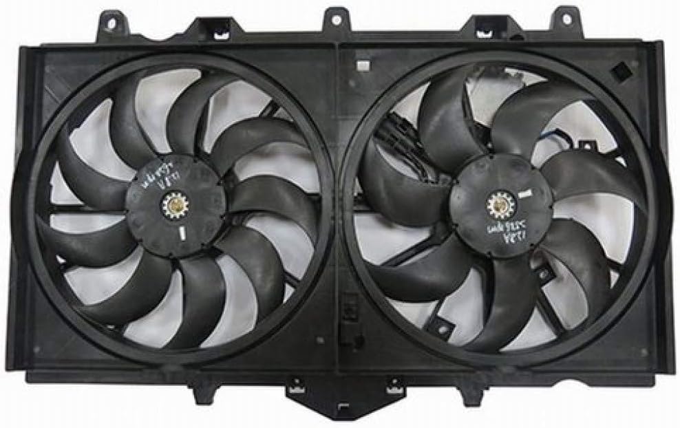 Radiator and A/C Condenser Fan Assembly with Fan Control Module H32579