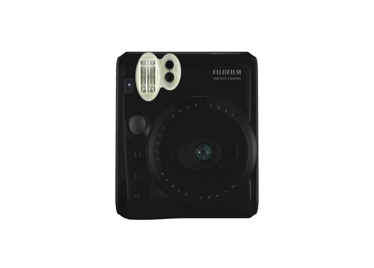 Piano Black Instant Camera with 60mm Lens W256