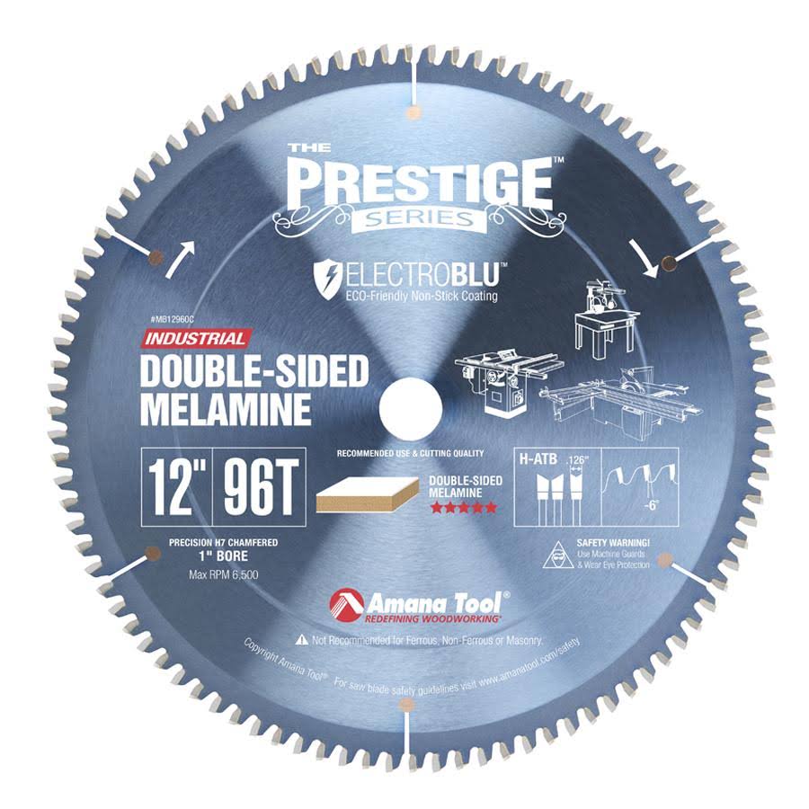 12 inch Carbide Tipped Double-Face Melamine Saw Blade F5301