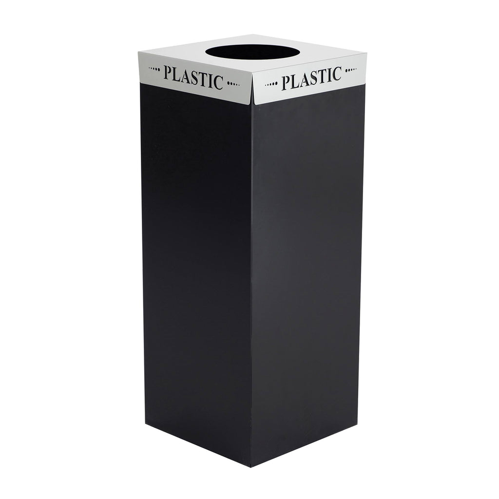 Silver Plastic Lid K2641