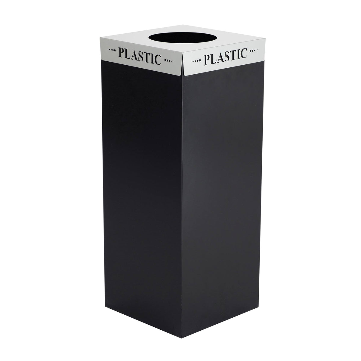 Silver Plastic Lid K2641