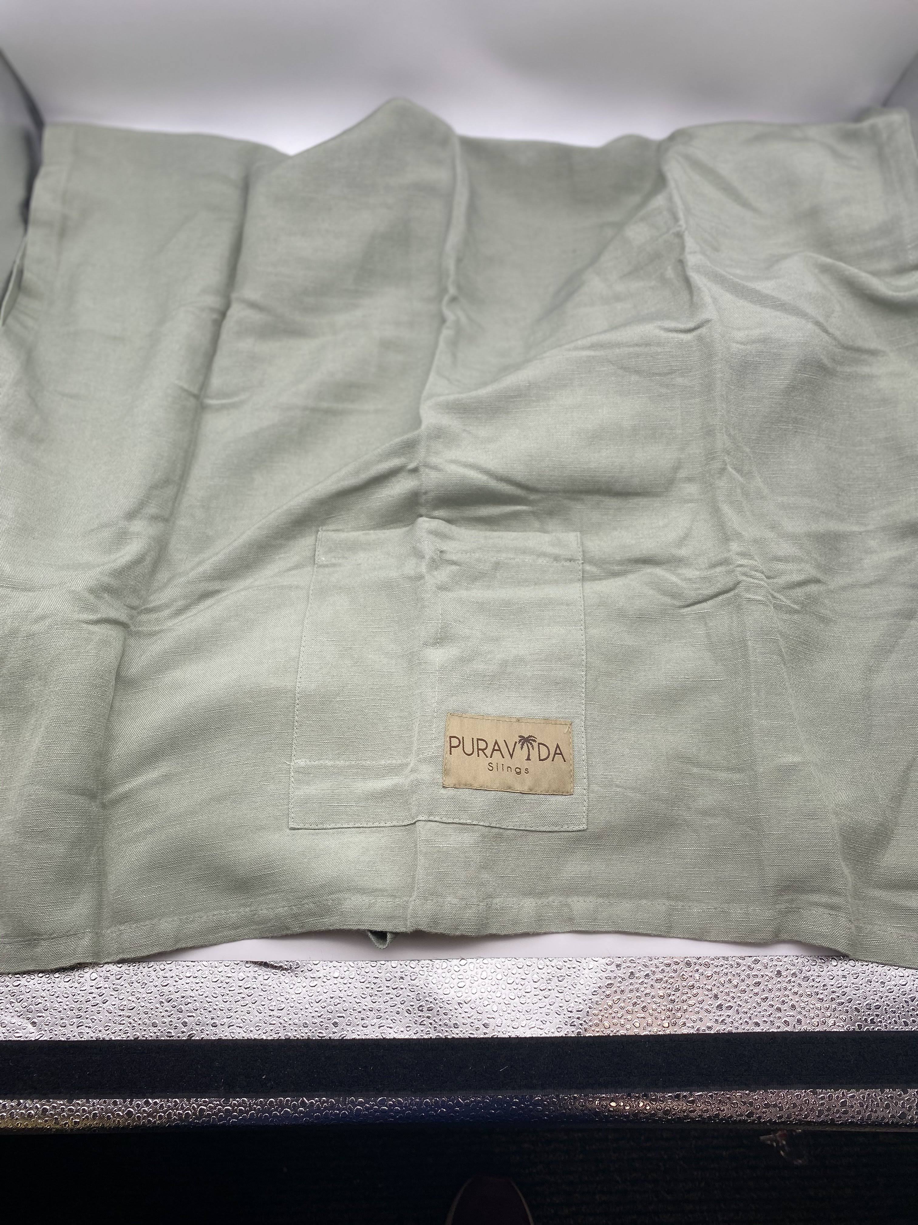 Baby Carrier Bamboo and Linen Fabric Wrap S67132