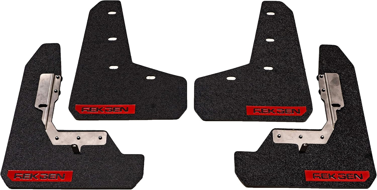 Red Mud Flaps for Subaru WRX/STI J82543
