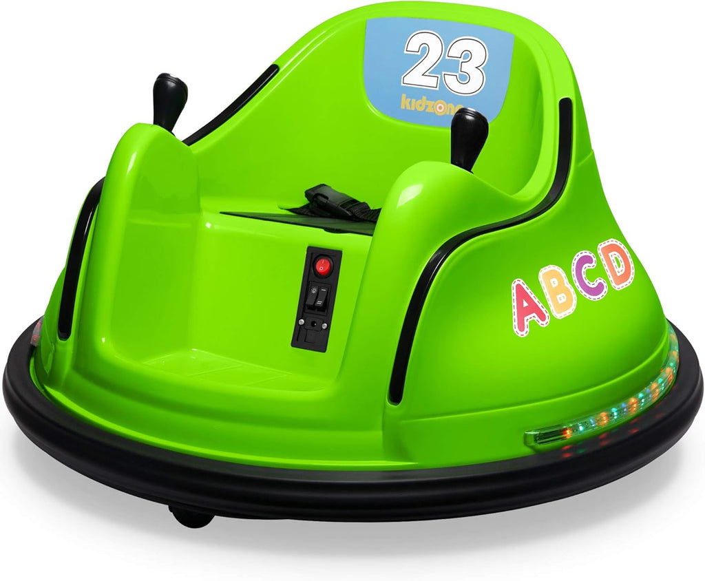Pink 12V Electric Ride On Bumper Car with Remote Control M9391