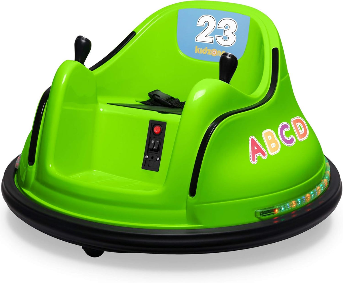 Pink 12V Electric Ride On Bumper Car with Remote Control M9391