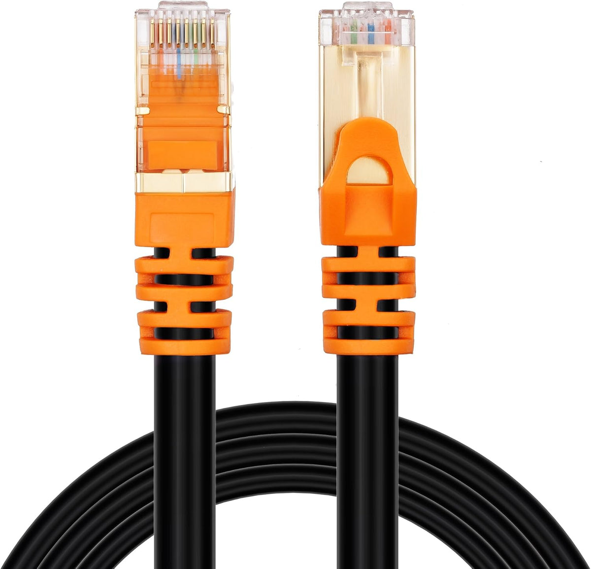 Cat 7 Outdoor Ethernet Cable 200 ft Heavy Duty Double Shielded Waterproof Direct Burial Ethernet Cable V106564