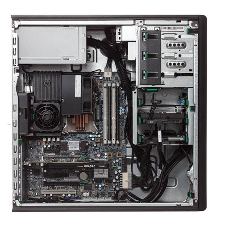 HP Z420 Workstation E5-1620 Quad Core 3.6GHz 64GB 500GB Dual DVI Z99438