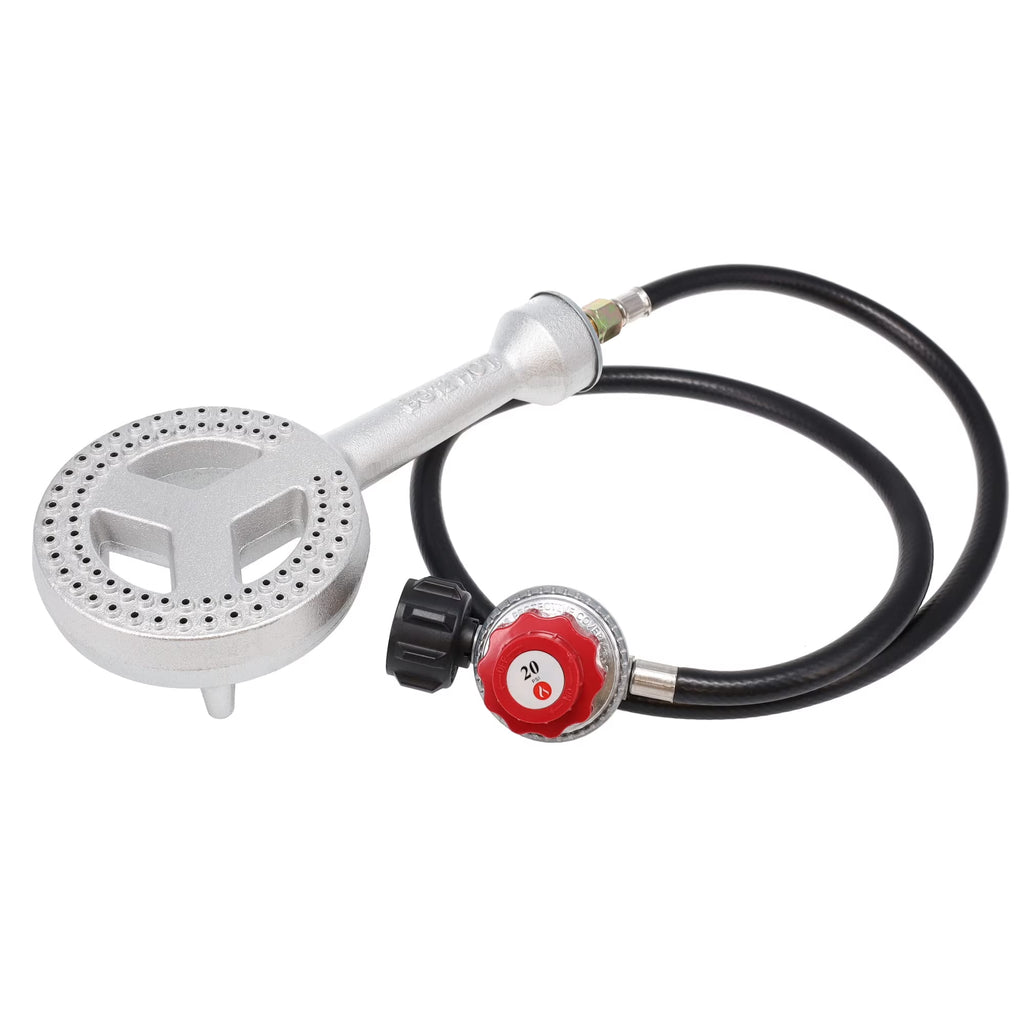 High Pressure Cast-Iron Burner Head with Brass Fitting Orifice S942