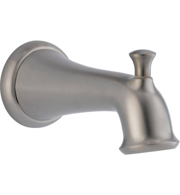 Venetian Bronze Tub Spout with Pull-Up Diverter B291