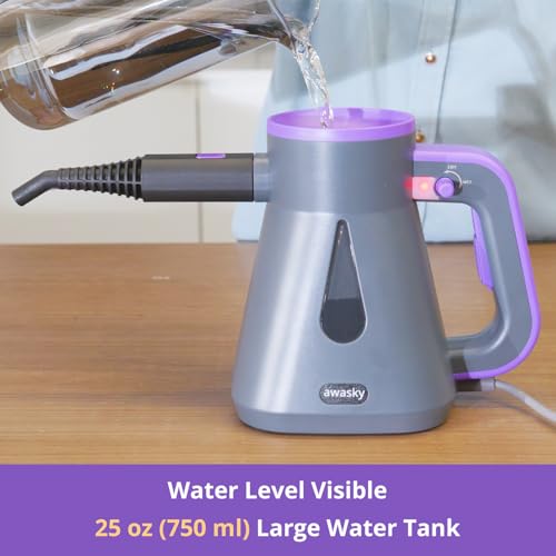 1200W Handheld Steam Cleaner with 14-Piece Kit Grey M44375