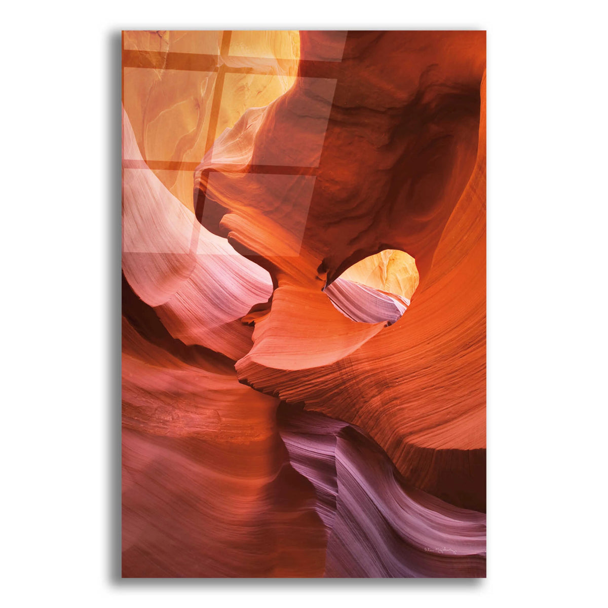Acrylic Glass Wall Art, 12"x16" H4991