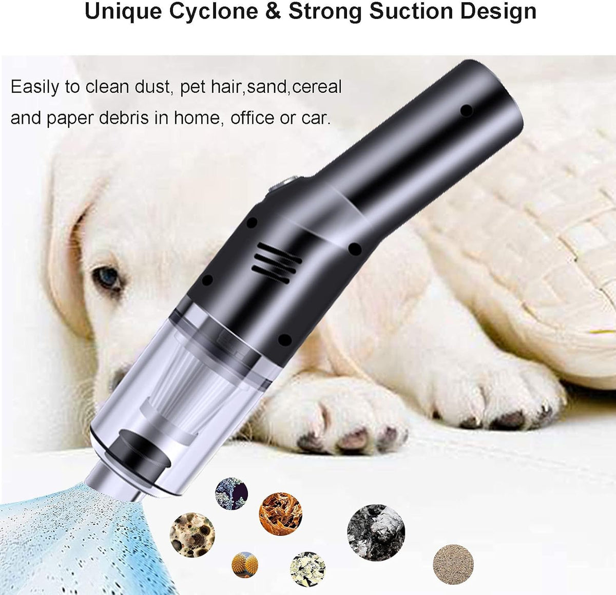 Wireless Cordless Handheld Car Vacuum Cleaner V67913