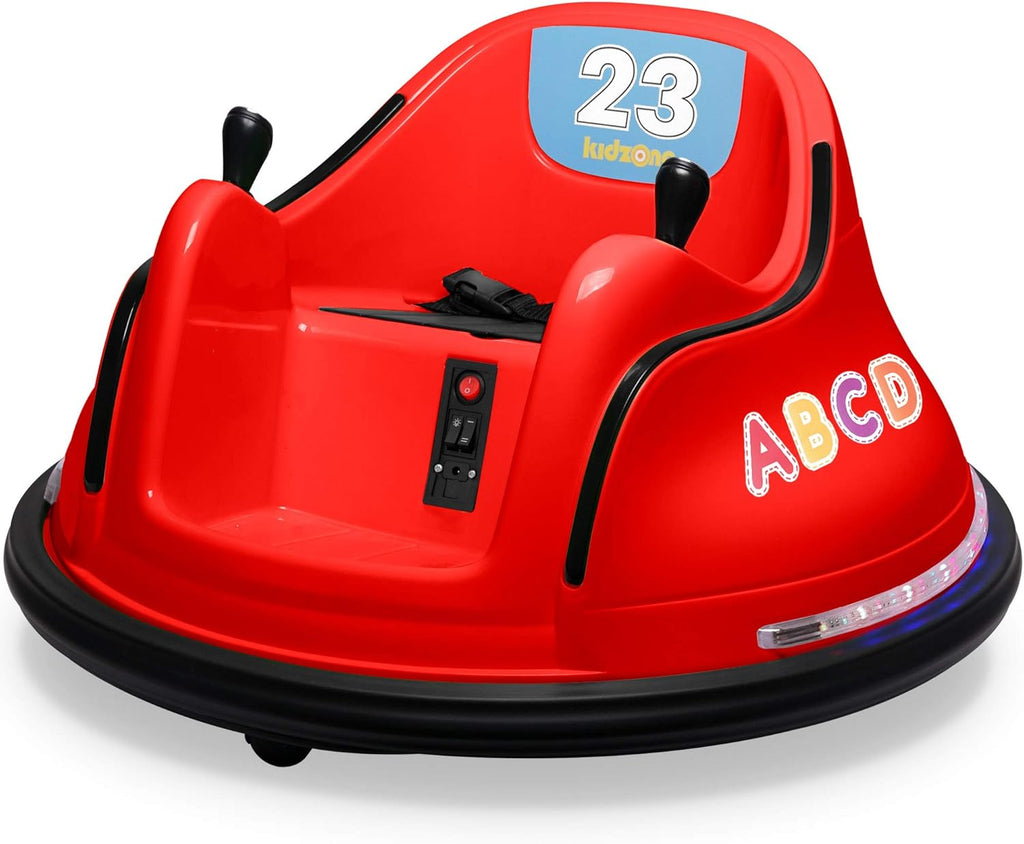 Pink 12V Electric Ride On Bumper Car with Remote Control M9391