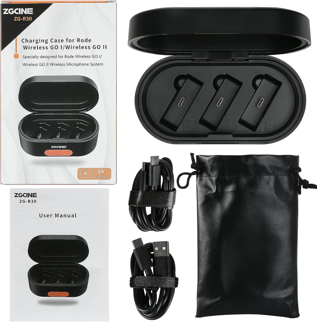 Wireless Charging Case with 3400mAh Built-in Battery Pack of 2 B49836