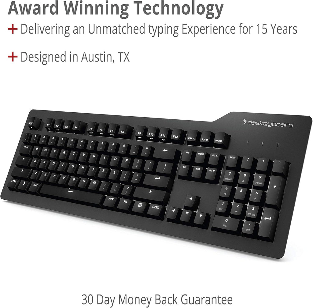 Black Wired Mechanical Keyboard with Cherry MX Brown Switches Z987047