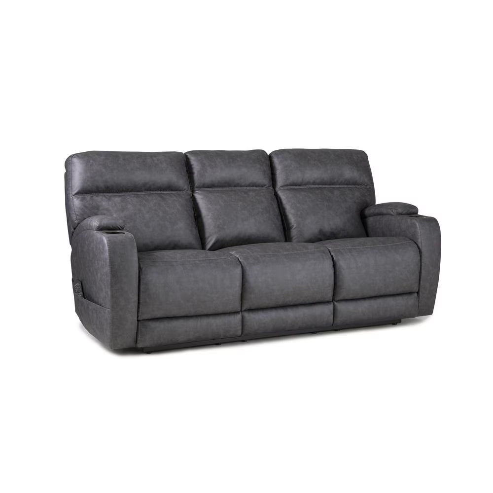 Double Reclining Power Sofa H38552