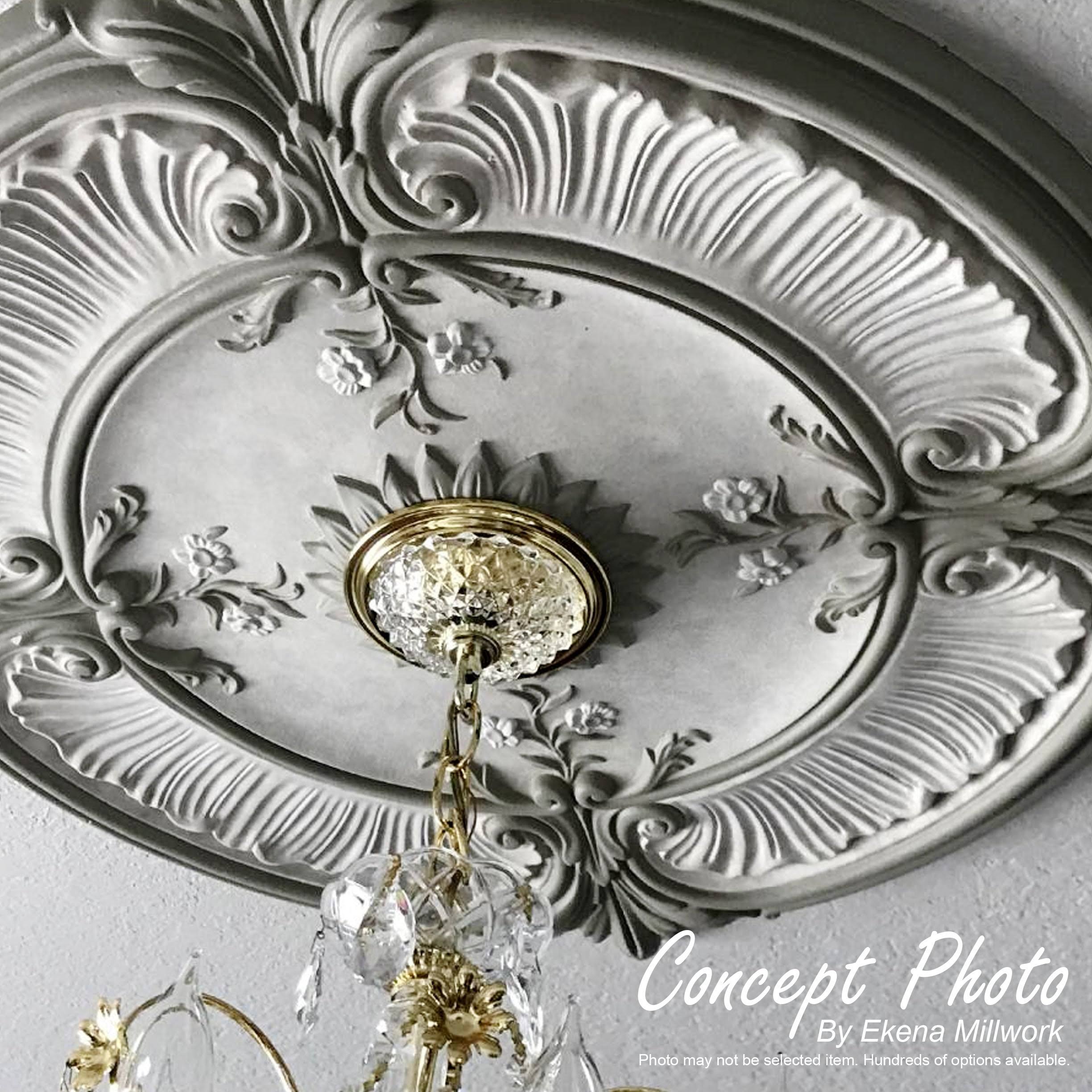 22 1/2x22OD x 1 1/4x22P Ceiling Medallion B47917