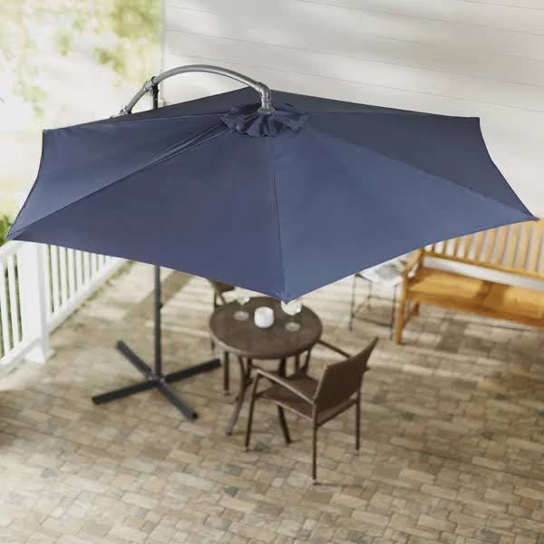Navy Blue Cantilever Umbrella M96054