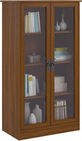 Bookcase with Glass Doors W518