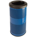 Brass Gold 10 Gallon Perforated Metal Trash Can O23130