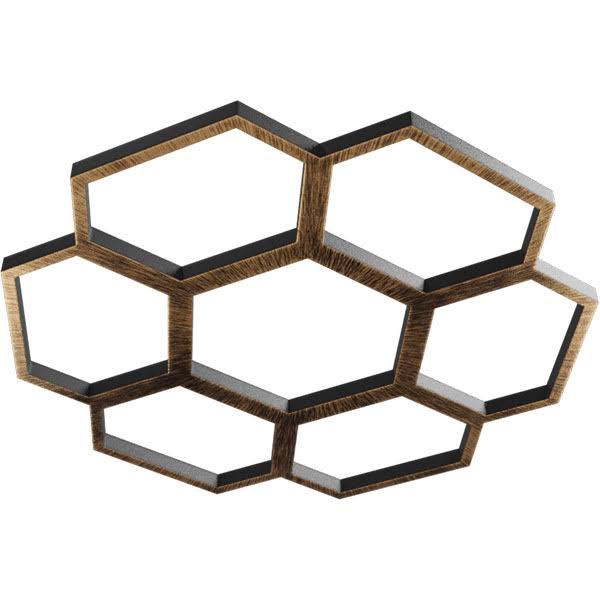 40x22OD x 17 1/8x22ID x 1x22P PVC Pierced Ceiling Medallion G9798