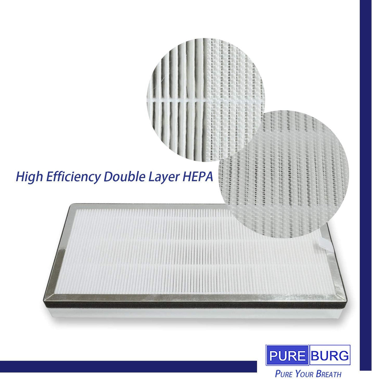 2-Pack Replacement TRUE HEPA Filters O92434