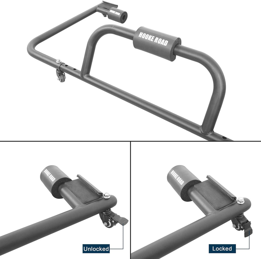 Hardtop Storage Rack Sliding Cart N7828