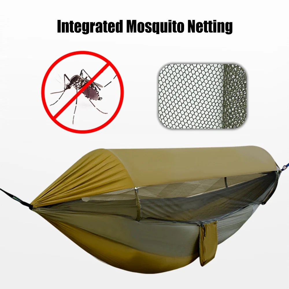 Waterproof Portable Hammock with Mosquito Net N664940