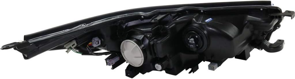 Driver Side Headlight Assembly Chrome Bezel F36479