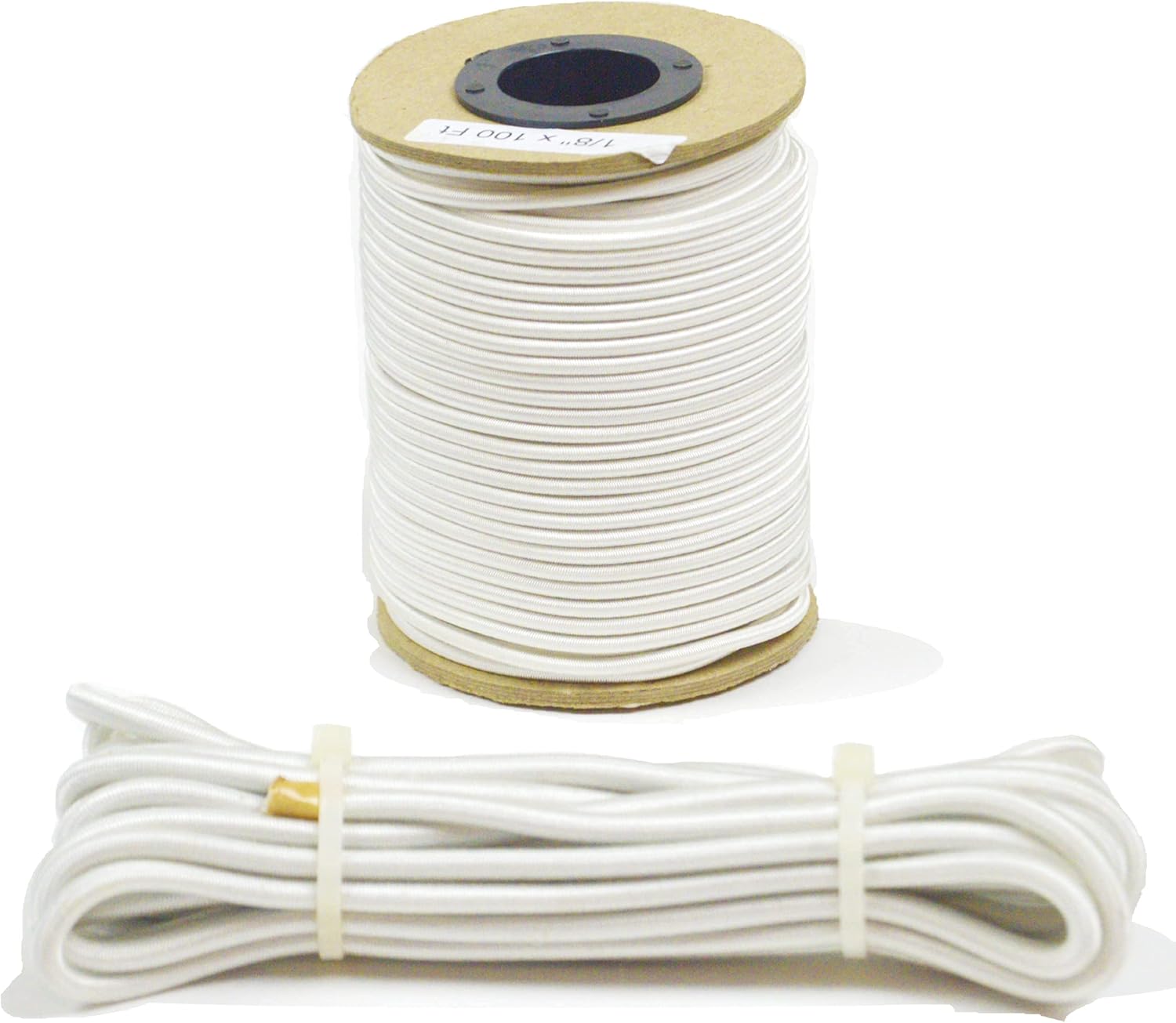 1/8inch X 500' Green Polyester Bungee Cord, Pack of 2 Z53789