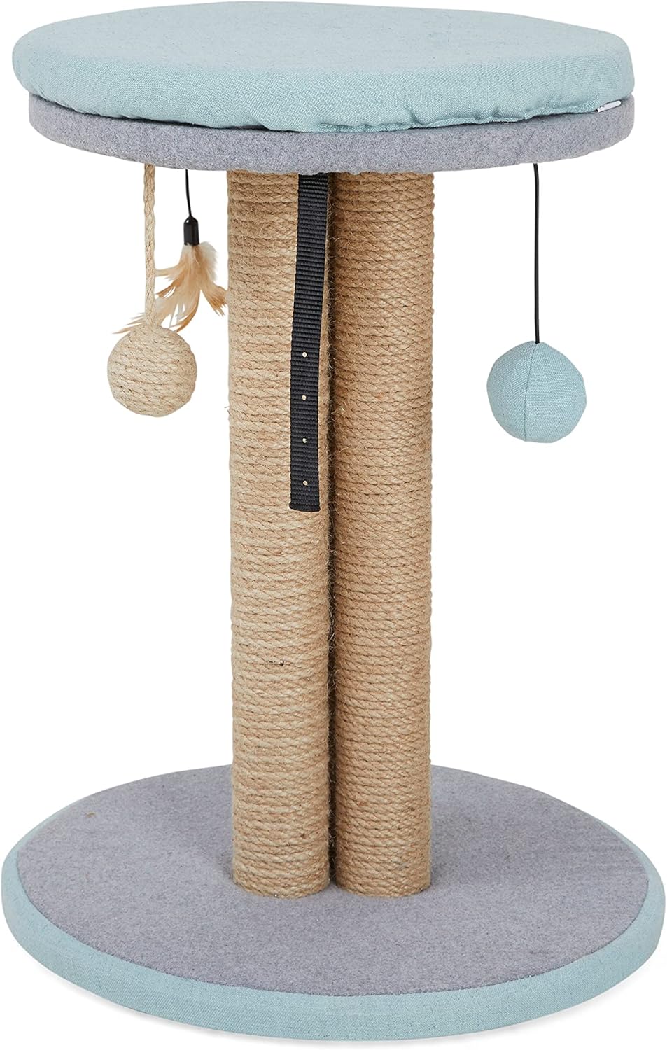 Cat Scratcher with 3-Sided Play Post, 20.5 H, 15.75 in U62568