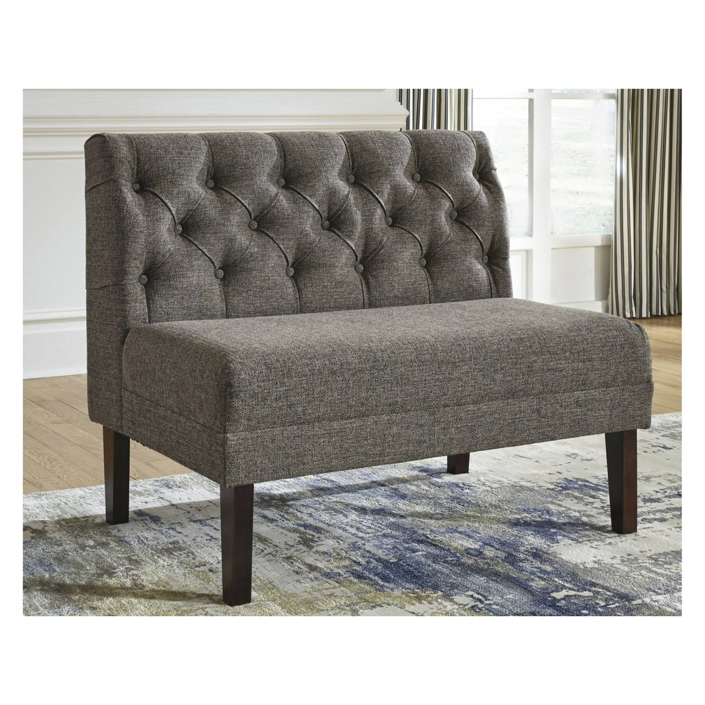 Graphite Wood Bench O8392