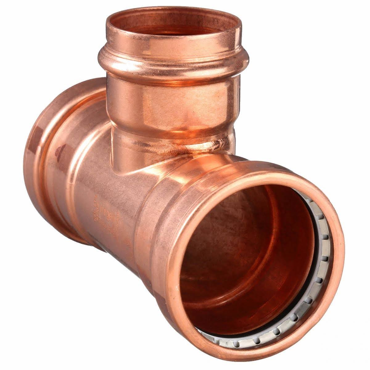Copper XL Tee, 2-1/2x22 x 2-1/2x22 x 2x22 N8829