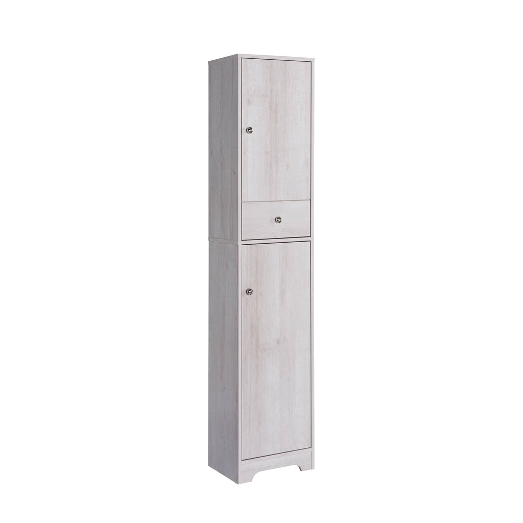 White Oak Compact Farmhouse Armoire N753
