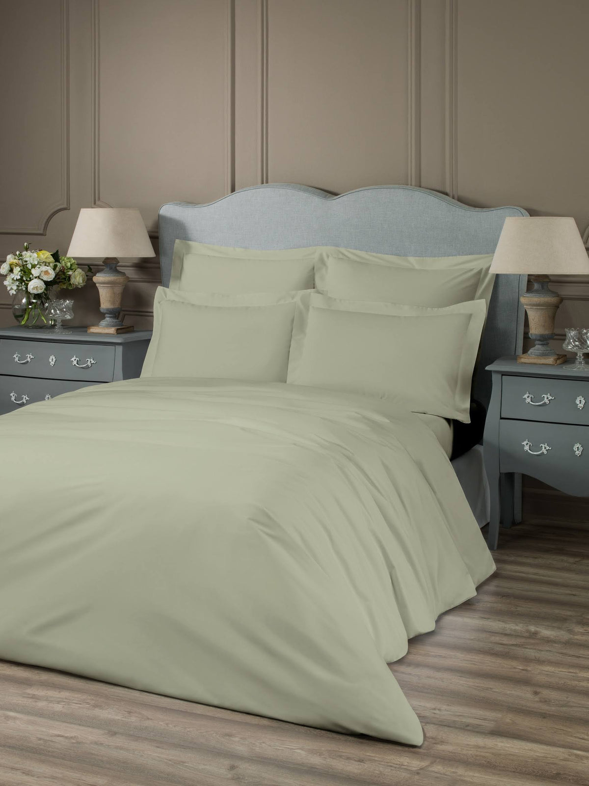 King Size Cotton Sateen Duvet Cover Y4614