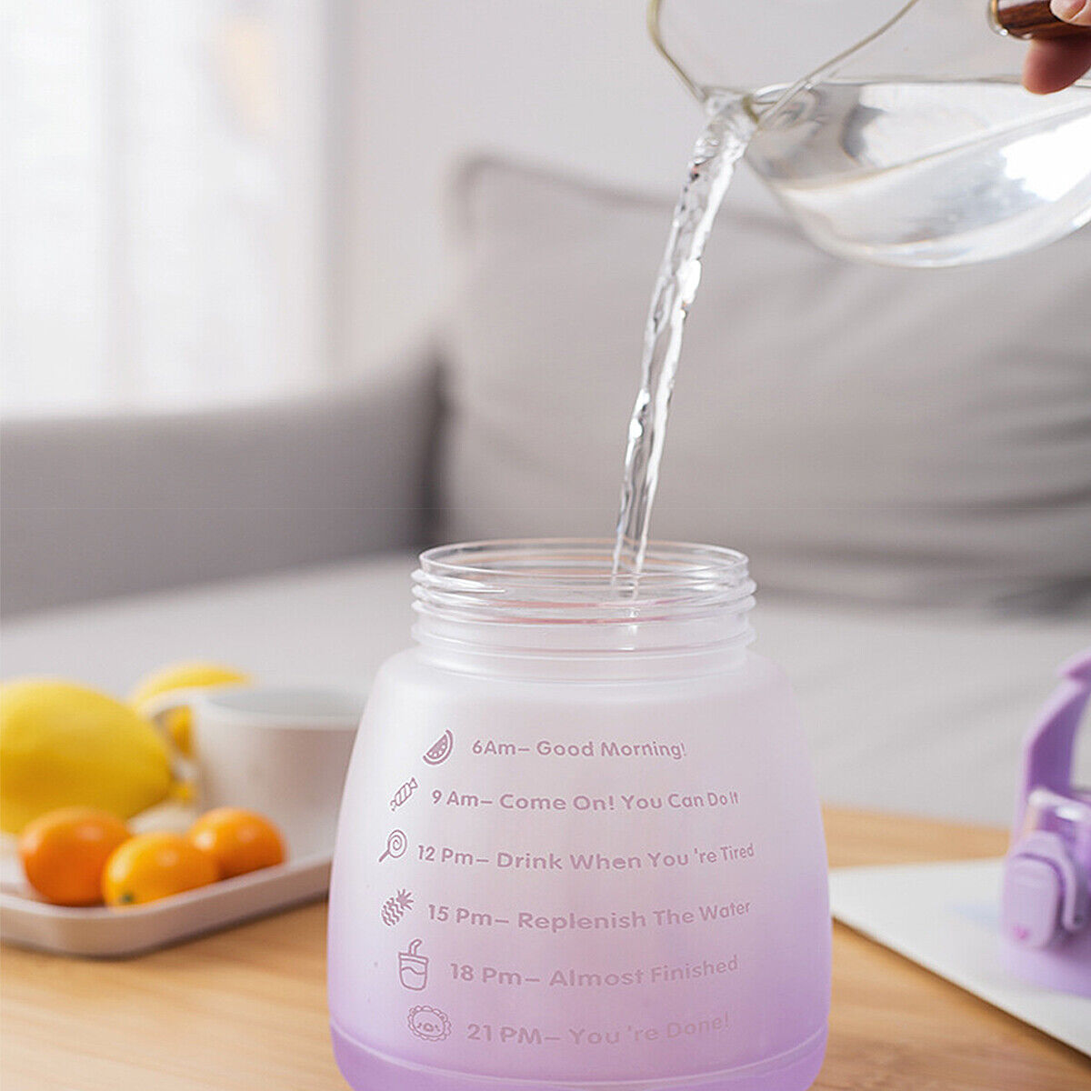 1.3L Water Bottle With Straw N73337