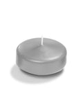 Case of 18 3x22 Light Gray Floating Candles D71348