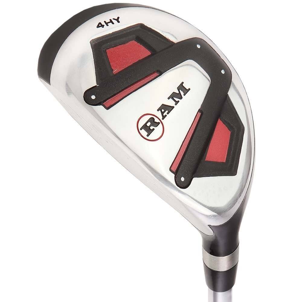 12pc Golf Clubs Set with Graphite Woods and Steel Shaft Irons S9678